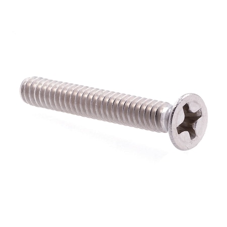Prime-Line Machine Screw, Flat Head, Phillip Drive No. 6-32 X 1in Grade 18-8 Stainless Steel 25PK 9000577